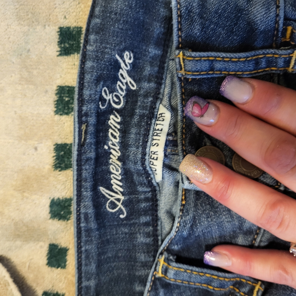 American Eagle Outfitters Women's Blue Jeans